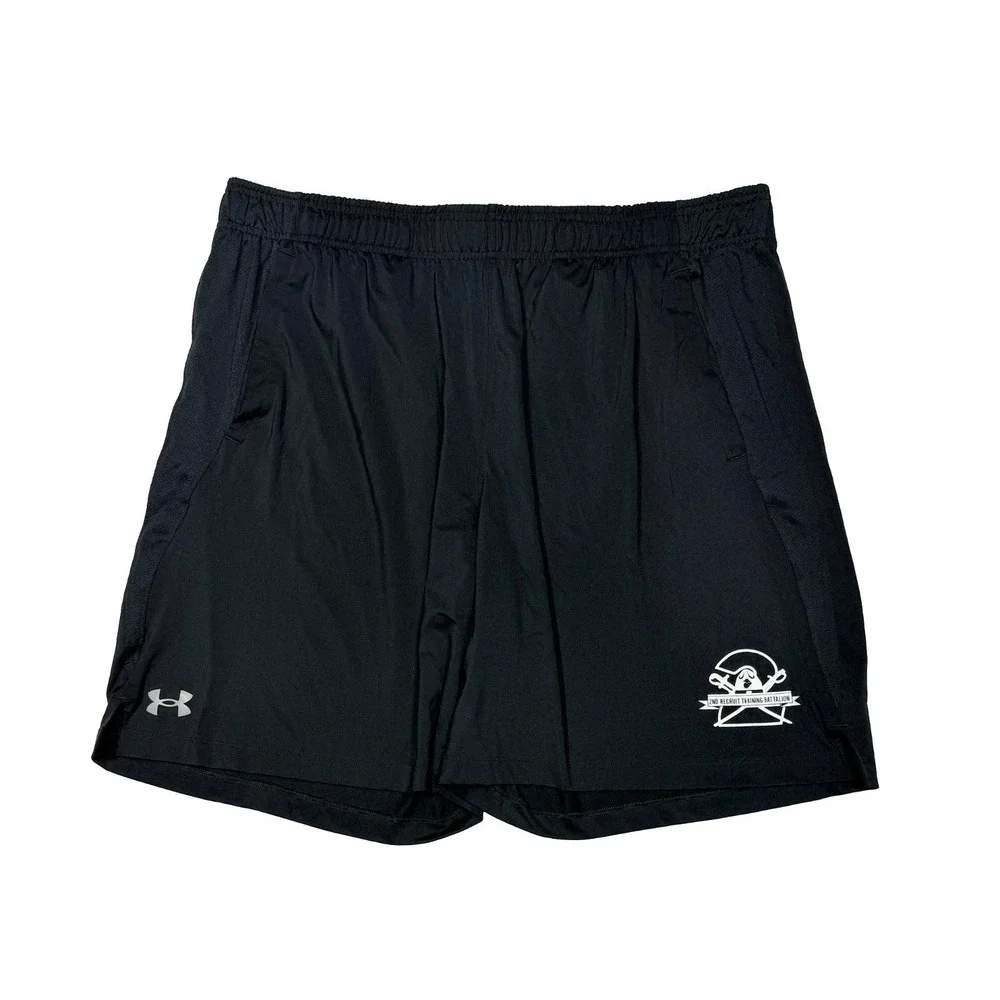 Under Armour Battalion Training 2nd Recruit Marines Men's 2XL Black Shorts